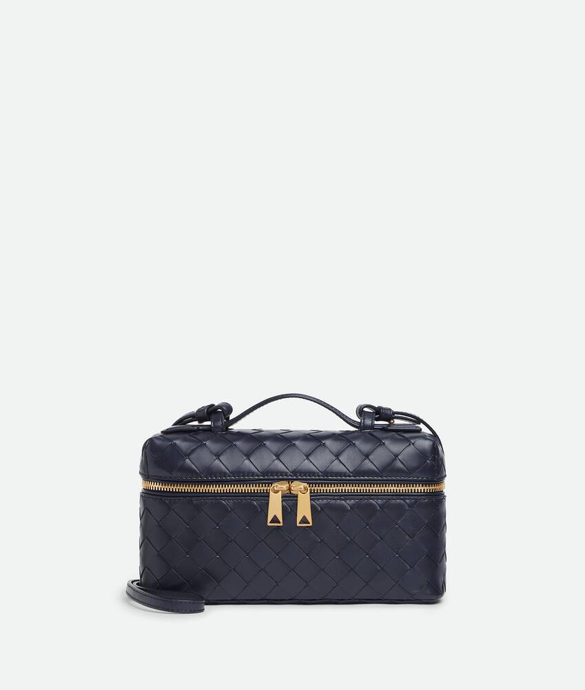 Pauline Woven Vanity Bag - Nocturnal