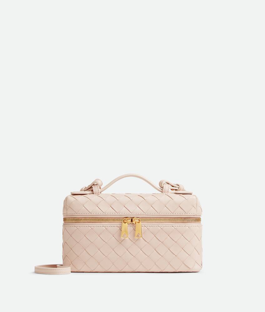 Pauline Woven Vanity Bag - Cameo